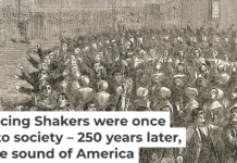 In the Shakers’ early years, dance was one of the most distinct aspects of the Christian group’s worship. Bettmann via Getty Images
